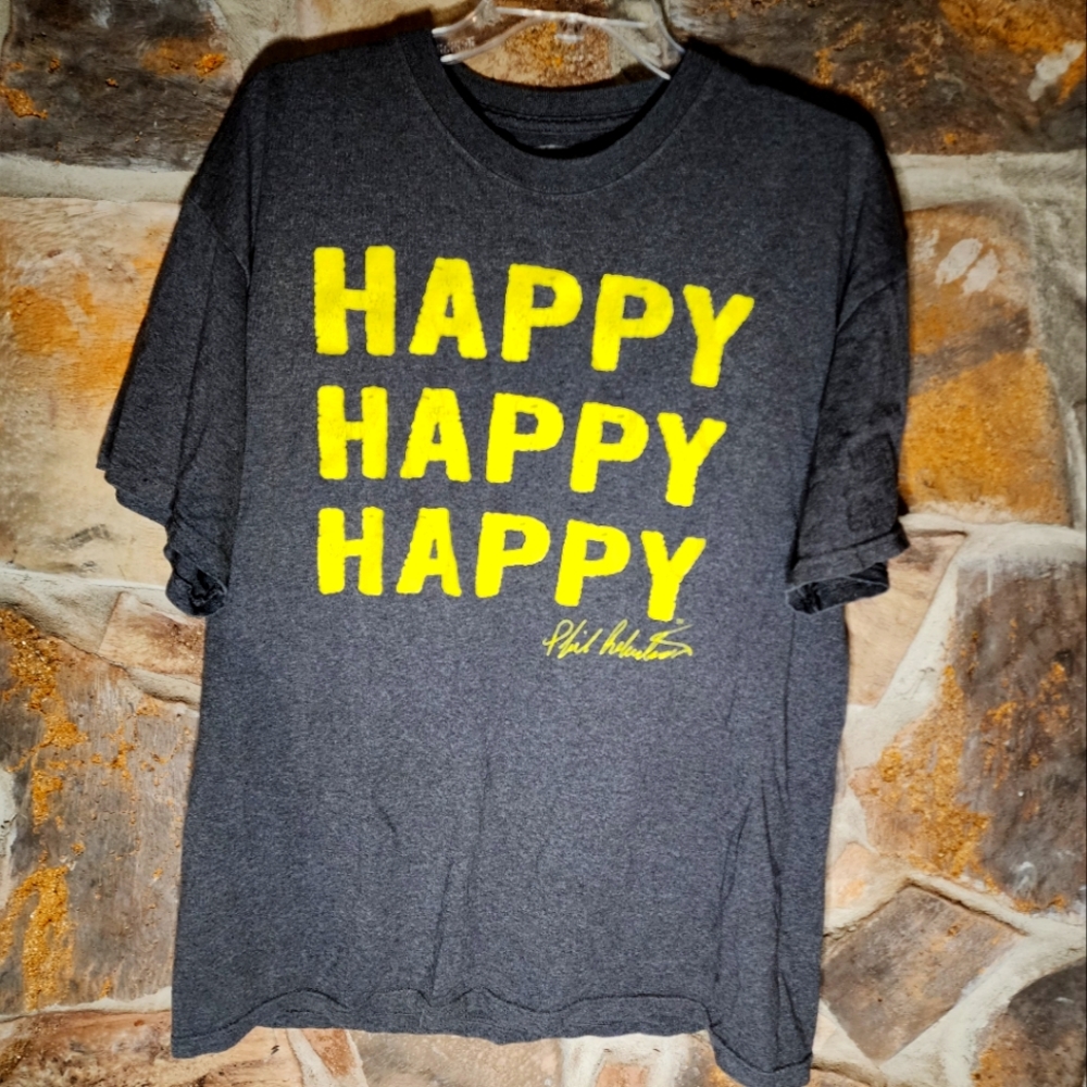 Duck commander "happy" gray T-Shirt